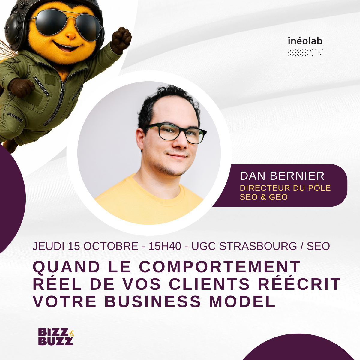 Dan Bernier au bizz & buzz 2026